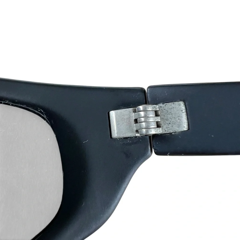 Von Zipper Backseat Sunglasses Y2K Style Matte Black Tinted Lenses READ - Picture 10 of 15